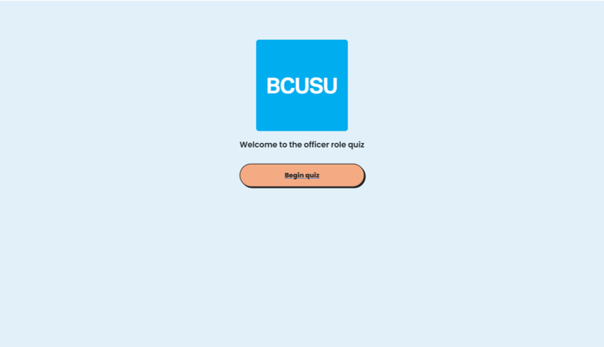 officer role landing page